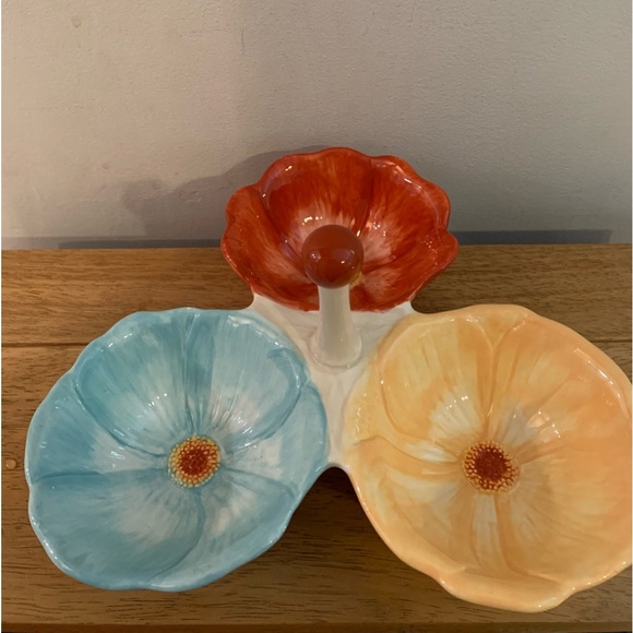 Cindy Crawford Dip condiments Serving Bowl Ceramic - Picture 1 of 8